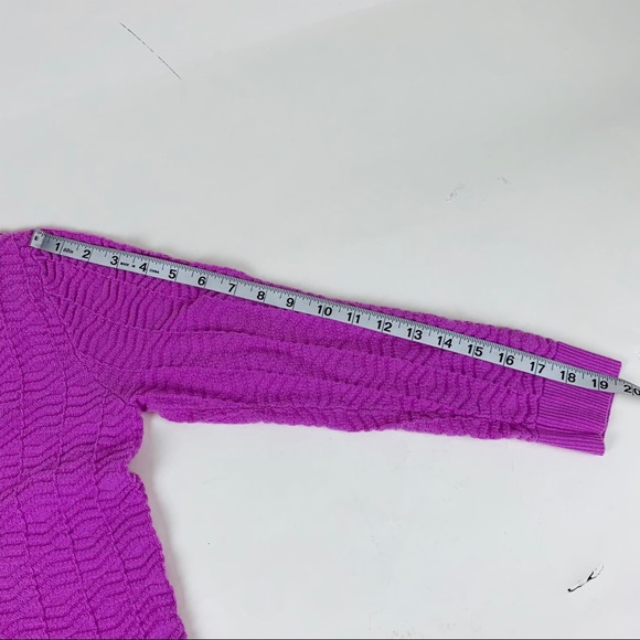 Merona PurpleCardiganSizeMM. ButtonDownVNeck - Picture 4 of 6